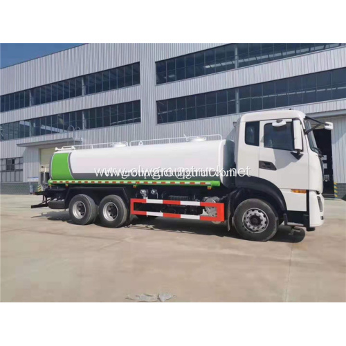 Dongfeng 20000liters 6x4 water tanker truck